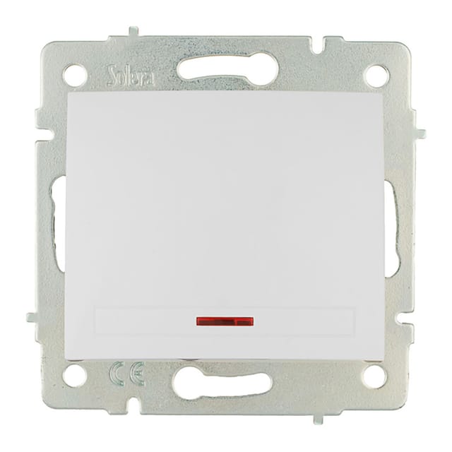 Beleuchteter Schalter/Umschalter 10Ax 250V E3/42902 Estrich