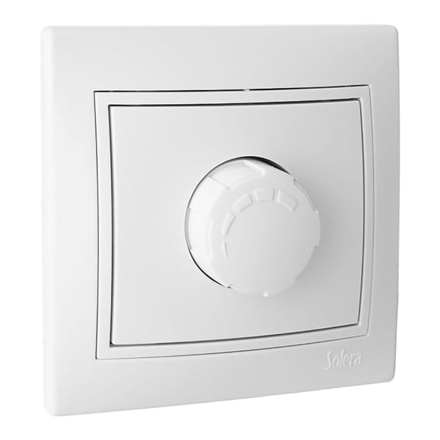Weißer LED-Dimmer E3/42927 Platte
