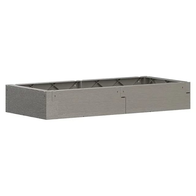 Juwel - Beet 20476 Hochbeet Timber Aufbauset, Erweiterung Kräuterbeet 130x60x20 cm