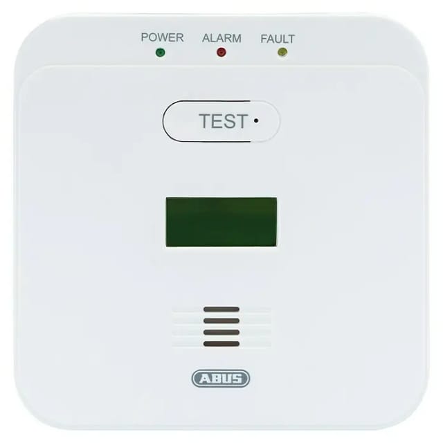 ABUS COWM510 Kohlenmonoxid-Melder batteriebetrieben detektiert Kohlenmonoxid