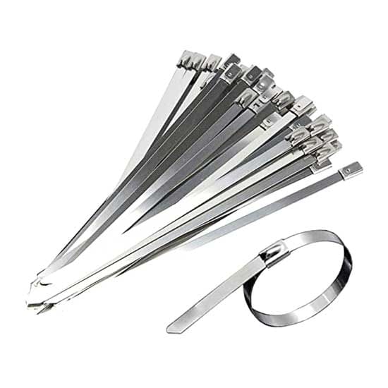 Kabelbinder - 4,6x350 mm - Edelstahl - 100 Stück/Packung