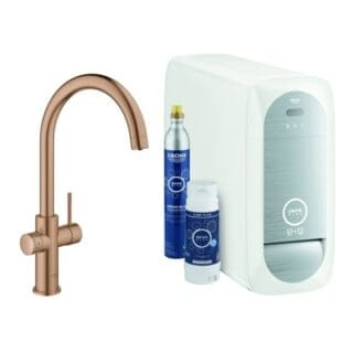 Blue Home C-Auslauf Starter Kit Einhand-Spültischbatterie - Grohe
