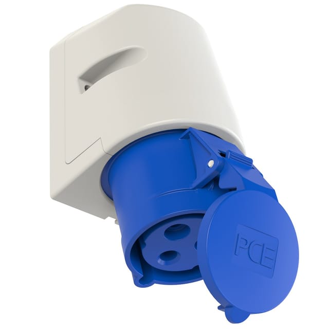 Feste Steckdose 32A 230V 2P+Z IP44