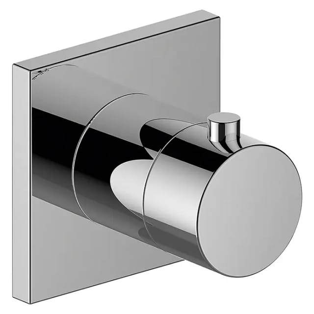 Ixmo Brausethermostat 59553010002 Unterputz Montage, eckig, verchromt - Keuco