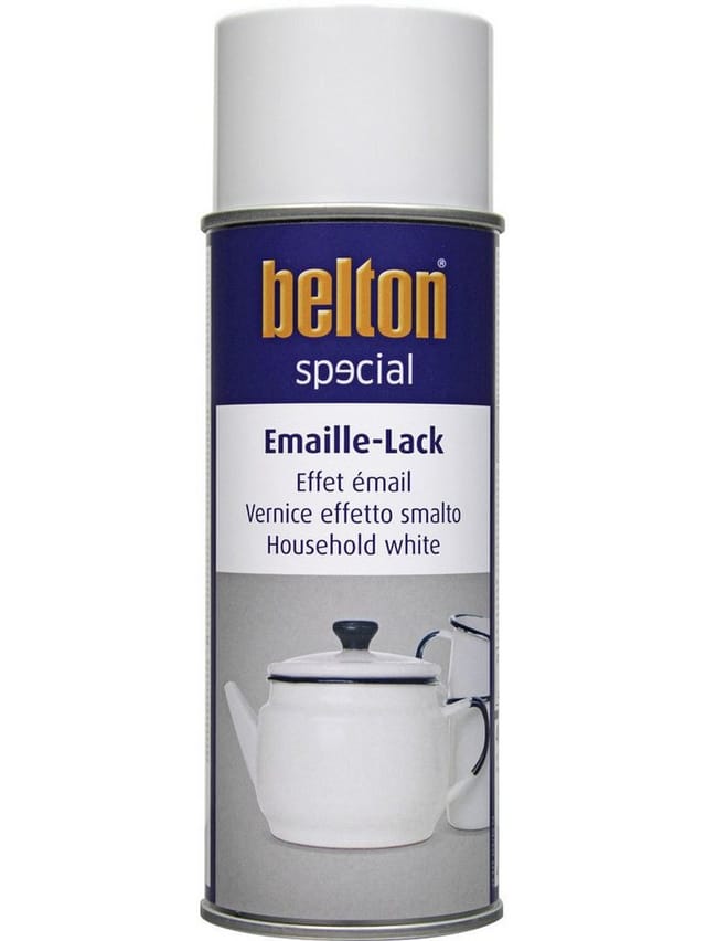 belton special Emaille-Lackspray 400 ml weiß Emaillelack Spraylack Emaille