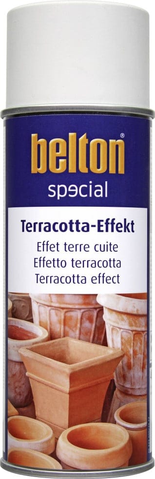 Special Terracotta Effekt-Spray 400 ml steinweiß Lackspray Effektlack - Belton