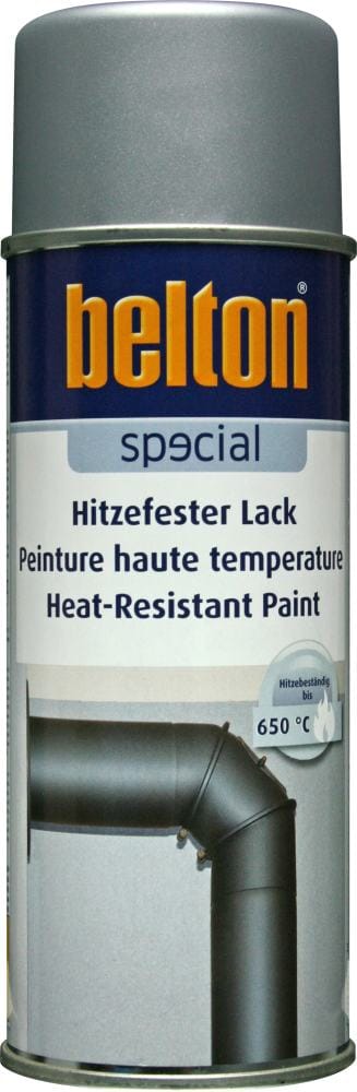 Belton - special Lackspray Hitzefest bis 650°C 400ml silber Speziallack Thermo