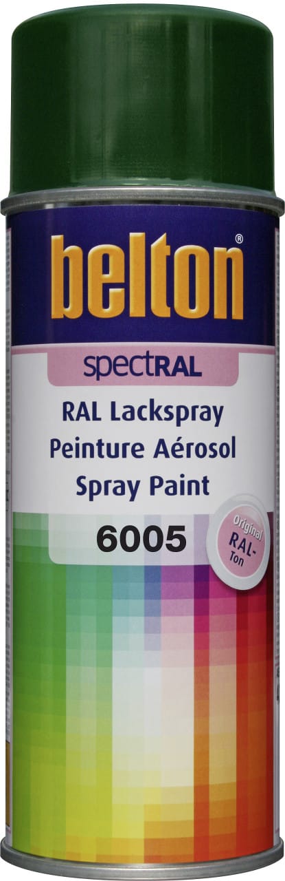 SpectRAL Lackspray 400 ml moosgrün Sprühlack Buntlack Spraylack - Belton