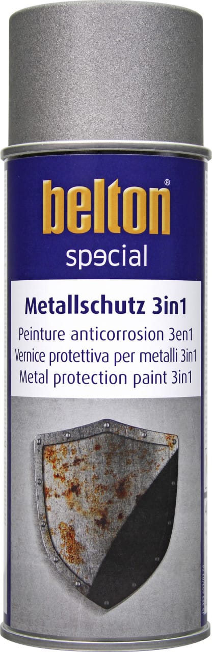 Lackspray Special Metallschutzlack 400 ml Eisen silber Schutzlack - Belton