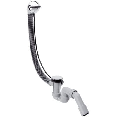 Hansgrohe - Flexaplus Ab- und Überlaufgarnitur Komplettset Chrom flexibler Überlaufschlauch
