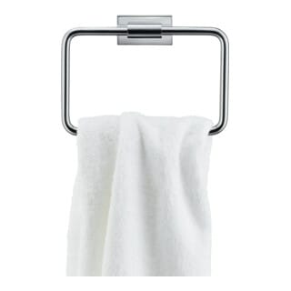 Duravit - Karree Handtuchring, wandhängend, chrom, 0099611000
