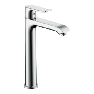 Metris Einhebel-Waschtischmischer 200mm 5l/min mit Zugstangen-Garnitur, Chrom - Hansgrohe