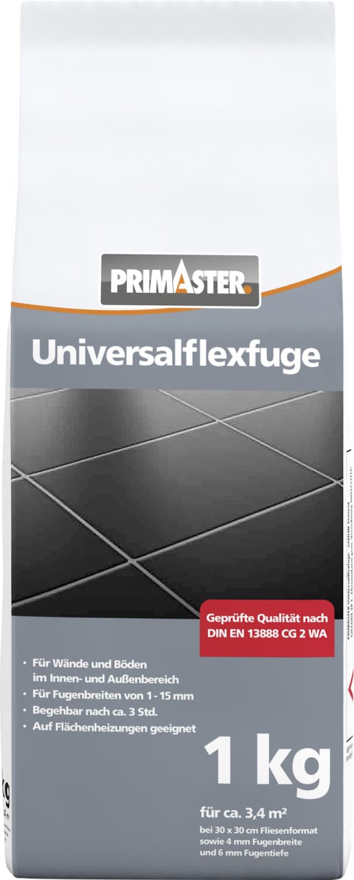 Universalflexfuge 1 - 15 mm feines Fugenbild - Primaster