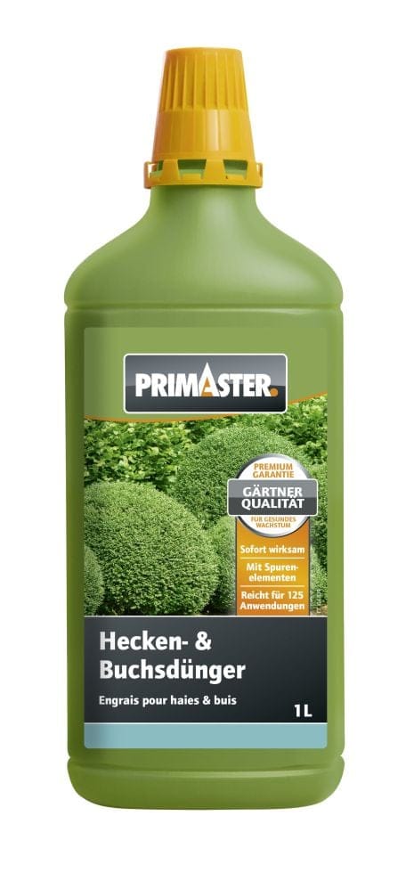 Primaster - Flüssigdünger Koniferen und Hecken garten Dünger Beet Pflanzendünger