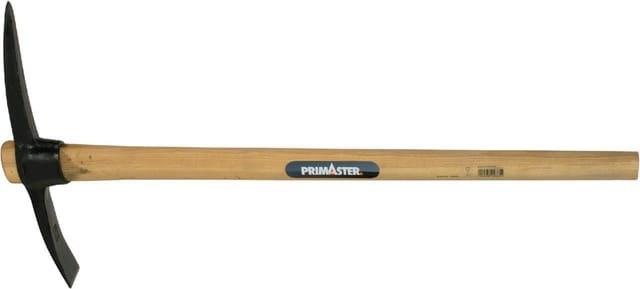 Kreuzhacke Spitzhacke Pickel Holzstiel Flachhacke 2,5kg - Primaster