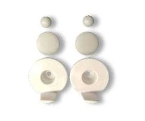 Primaster Ersatz-Puffer-Set für den Primaster WC-Sitz Komfort Plus