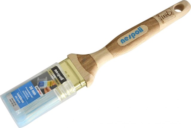 Nespoli - FillPro Flachpinsel alle Lacke LaserTouch-Griff 8. Stärke, 38 mm Malerpinsel