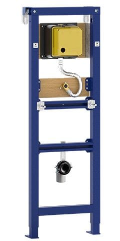 Wisa Urinalelement XT mit Druckspüler Maß 118 x 30 x 13,5-20 cm Urinalelement