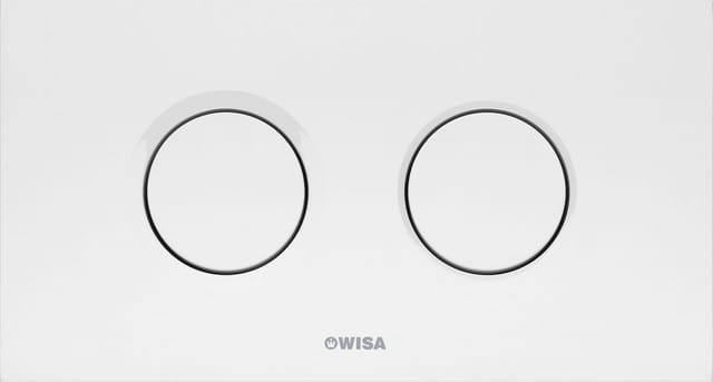 Wisa - Betätigungsplatte xt Juno df weiß Betätigungsplatte