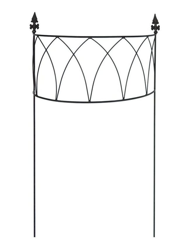 Trendline - Halbrankgitter aus Metall ca. 100 cm Höhe Gitter Pflanzen Garten