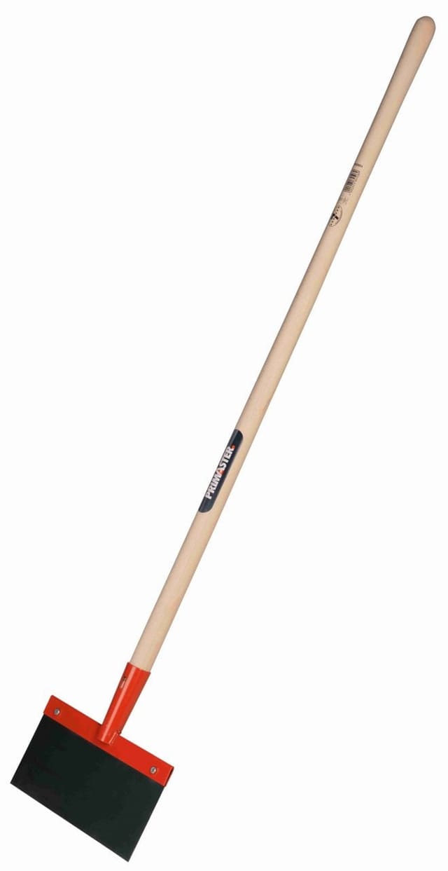Stoßscharre 30cm mit Stiel Bodenschaber Betonschaber - Primaster