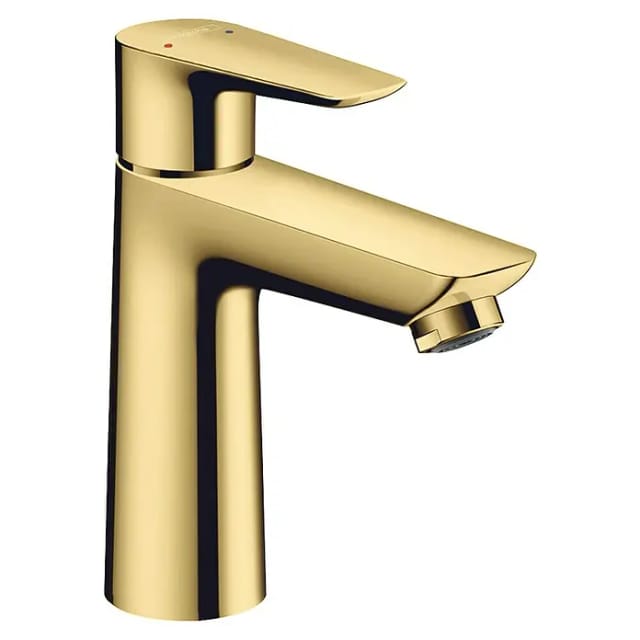 Hansgrohe - Talis e - Waschtischarmatur mit Ablaufgarnitur, Gold poliert 71710990