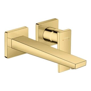Metropol - Waschtischarmatur - Unterputz, 2-Loch Montage, Gold poliert 32526990 - Hansgrohe