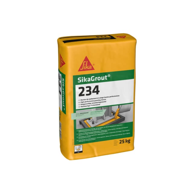 SIKA SikaGrout 234 Gefüllt - 25 kg - Grau
