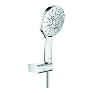 Rainshower SmartActive - Wandhalterset 130 9,5 l/Min, 3 Strahlarten, Handbrausehalter und Brauseschlauch, Chrom 26580000 - Grohe