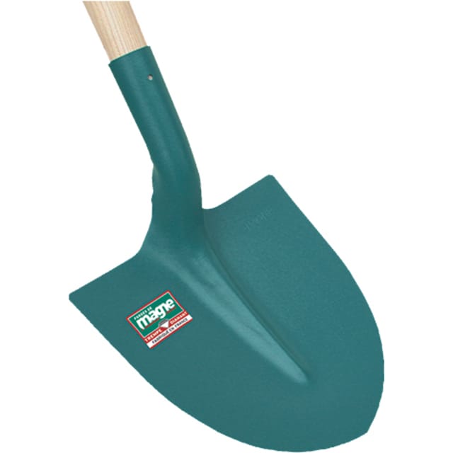 Runde Schaufel zur Befestigung Schwanenhals ohne Stiel 29cm grün FORGES DE MAGNE - 142290