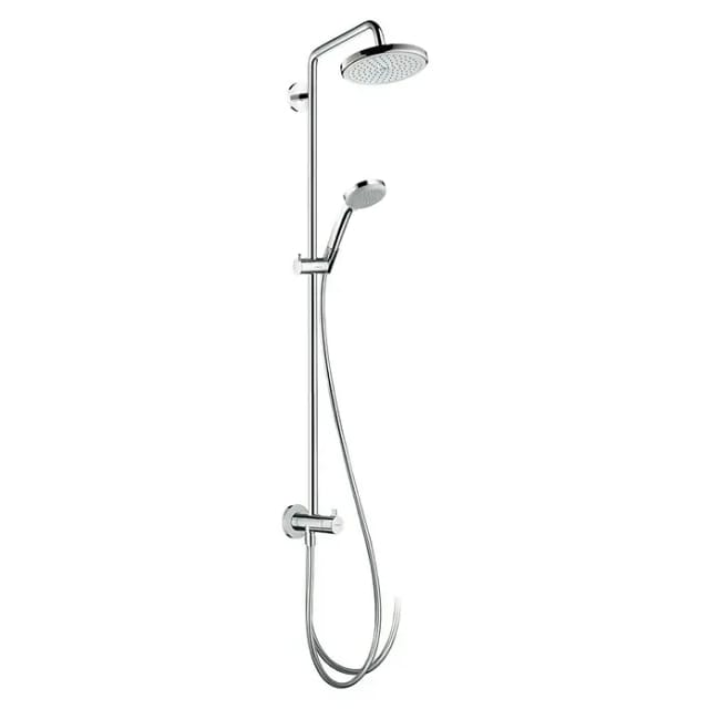 Croma Showerpipe 220 1jet Reno, chrom, 27224000 - Hansgrohe