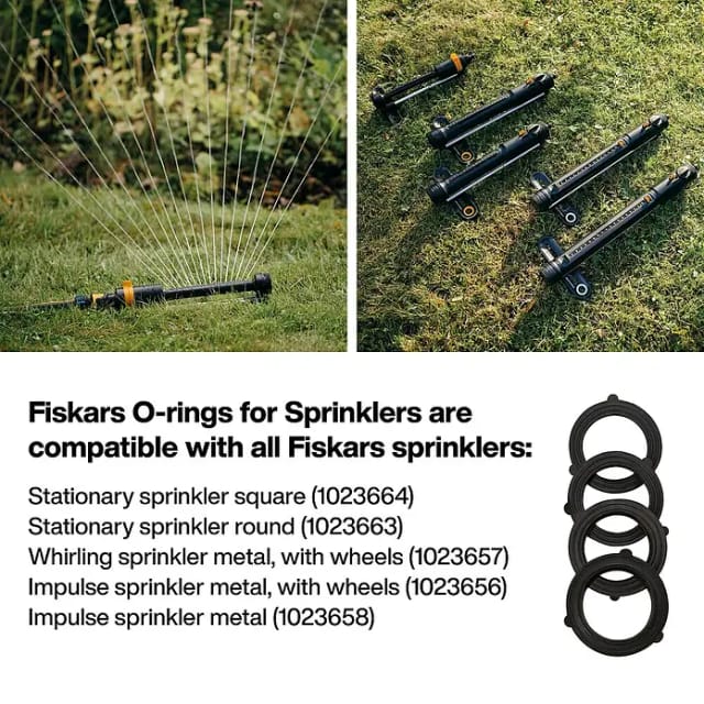 Zubehör O-Dichtringe für Sprinkler 4er Pack - 1024091 - Fiskars