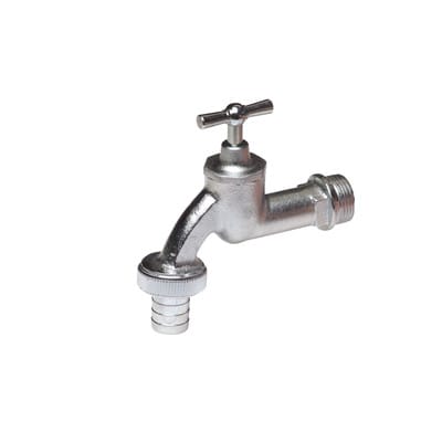 FP - floraworld Wasserhahn Messing ag d 1/2Z Tülle 1/2Z mit Auslauftülle
