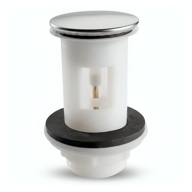 Ideal Standard - Waschbeckenabfluss + Klappe aus Edelstahl altes Modell Porcher