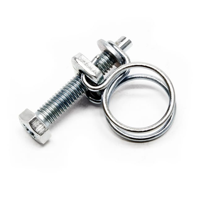 Wiltec - Drahtschlauchschellen Schlauchschellen W1 11-14 mm 1,5 mm M5x30 Spiralschlauch
