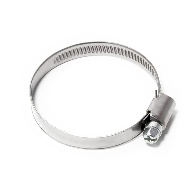 Wiltec - Schneckengewindeschelle W4 9mm Bandbreite 35-50mm Spannbereich rostfreier Edelstahl flexible Schlauchschelle