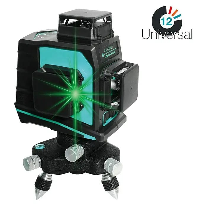 Bihui Linienlaser LLG12 (Max. Arbeitsbereich: 45 m, Akkuspannung: 3,7 V)