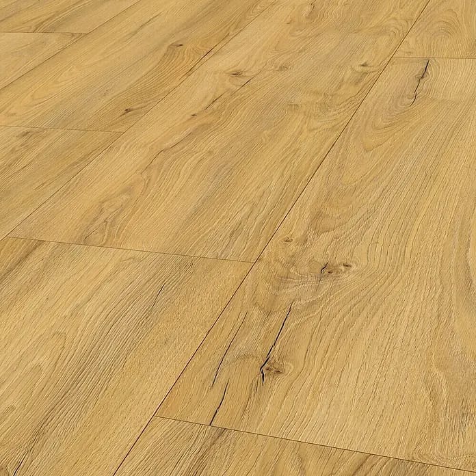 LOGOCLIC Laminat Twenty Five XXL (Oak, Landhausdiele, 1.288 x 330 x 9 mm)