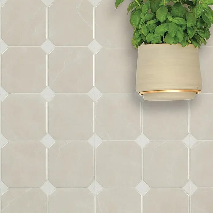 Smart Tiles Selbstklebemosaik Betera (19,69 x 19,69 cm, Beige, Matt)