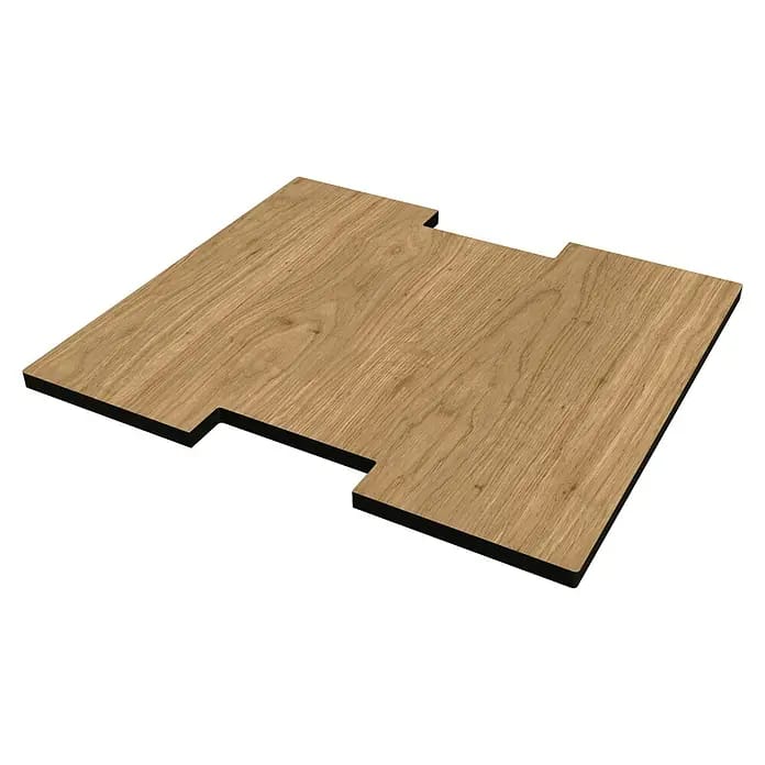 Mixpol Profile Regalboden Box Saragossa (25,5 x 22,3 cm, Natur, 2 Stk.)