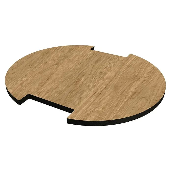 Mixpol Profile Regalboden Ovelo Saragossa (25,5 x 22,3 cm, Natur, 2 Stk.)