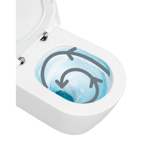 PRESSALIT® WC-Set &raquo;Style&laquo; D2, Keramik, BxT: 36,5 x 52 cm - weiss Bild 3