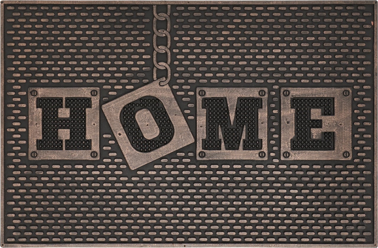 Andiamo Fußmatte Fera Home 40 x 60 cm schwarz-kupfer