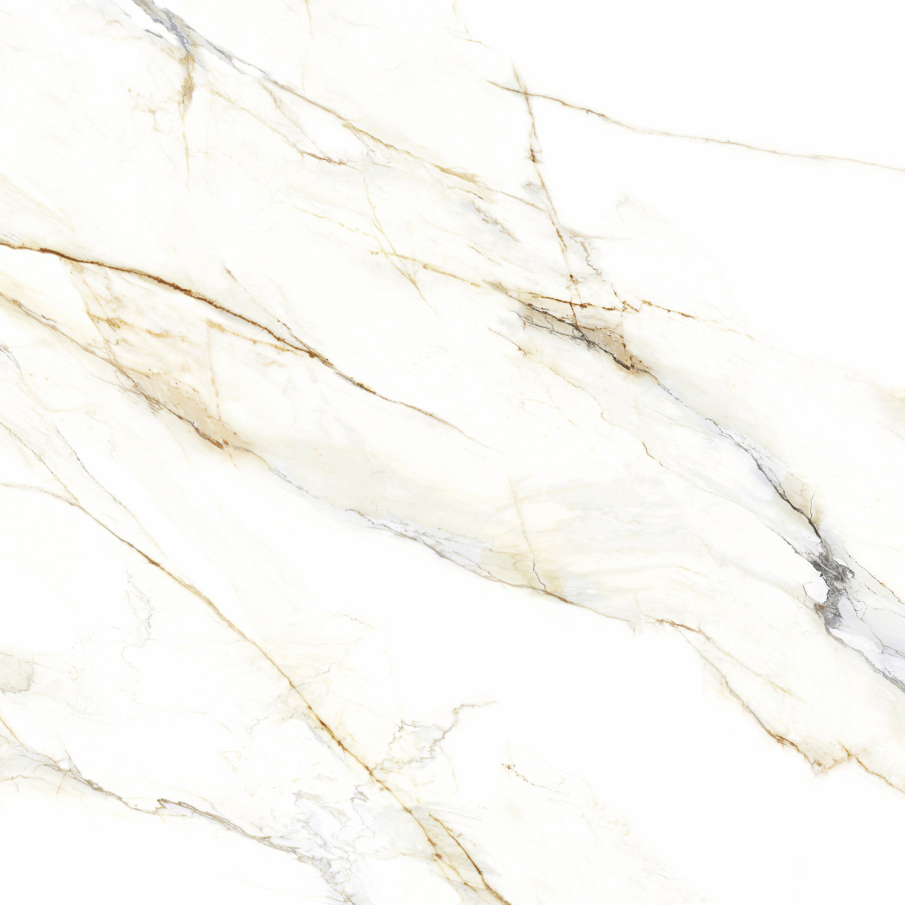Bodenfliese Feinsteinzeug Venetion Gold 120 x 120 cm weiß Bild 2