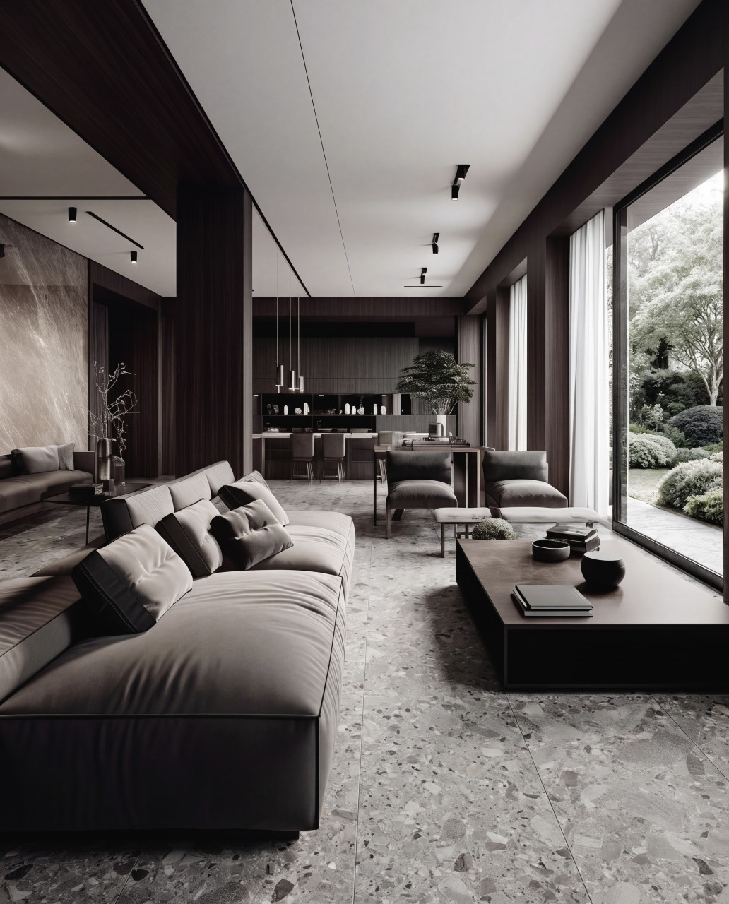 Bodenfliese Feinsteinzeug Lombarda Massima 60 x 120 cm grigio
