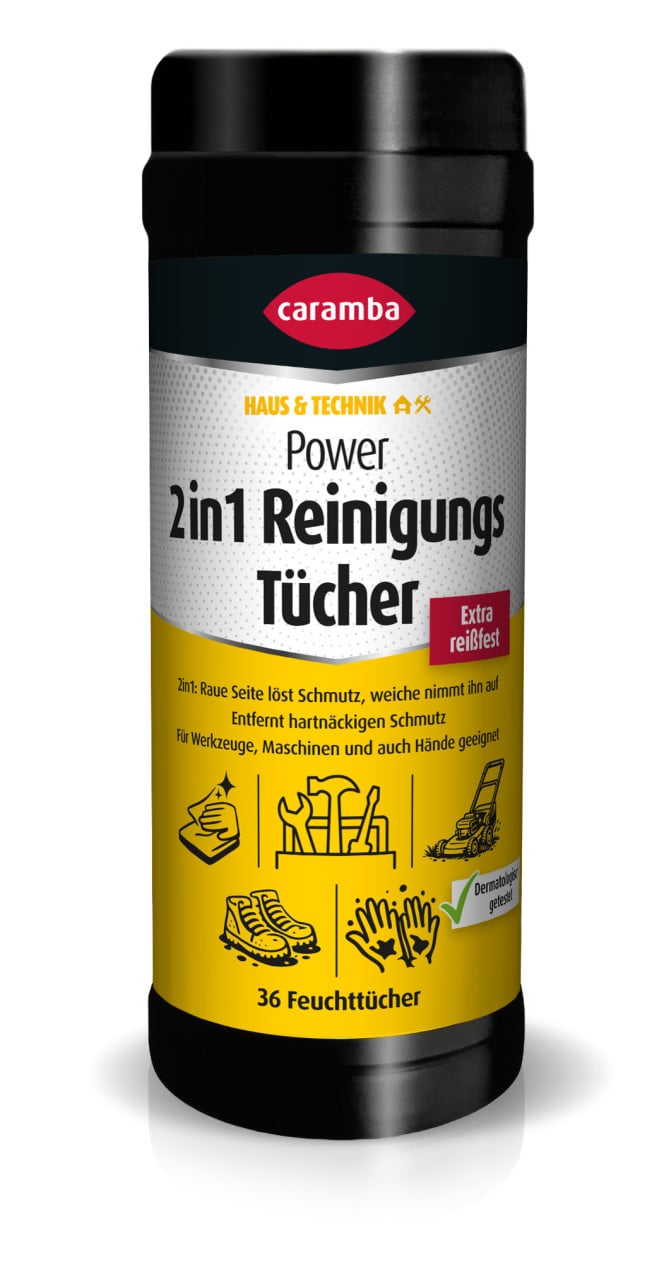 Caramba Power Reinigungstücher 2in1 36 Stück