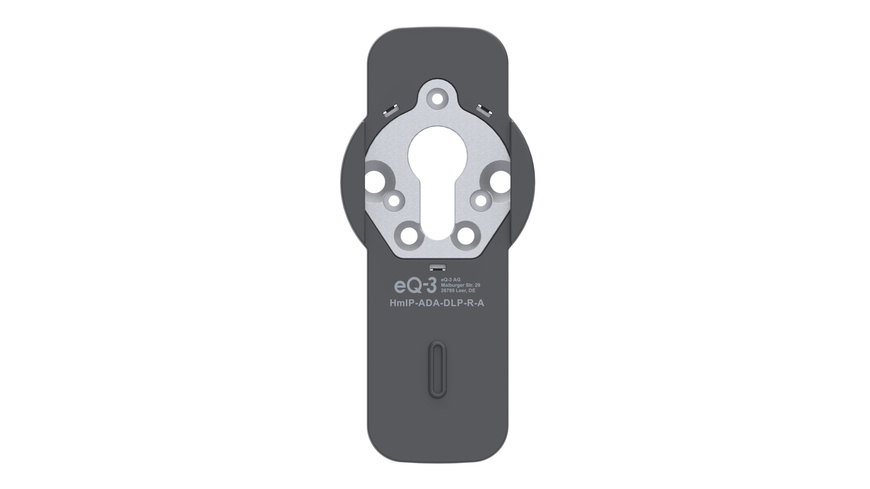 Homematic IP Smart Home Adapter Rundrosette Türschlossantrieb – pro, HmIP-ADA-DLP-R-A