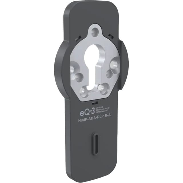 Homematic IP Smart Home Adapter Rundrosette Türschlossantrieb – pro, HmIP-ADA-DLP-R-A