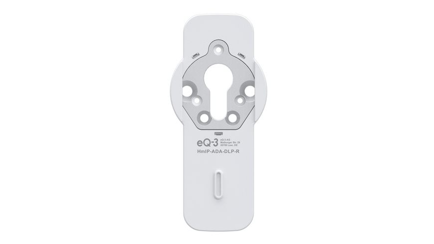 Homematic IP Smart Home Adapter Rundrosette Türschlossantrieb – pro, HmIP-ADA-DLP-R
