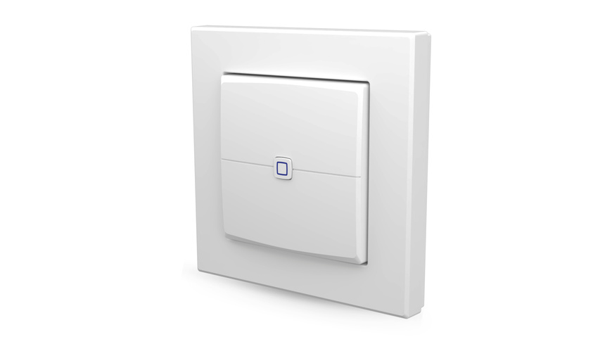 Homematic IP Smart Home Universal Dimmeraufsatz – Taster, HmIP-UDI-PB2